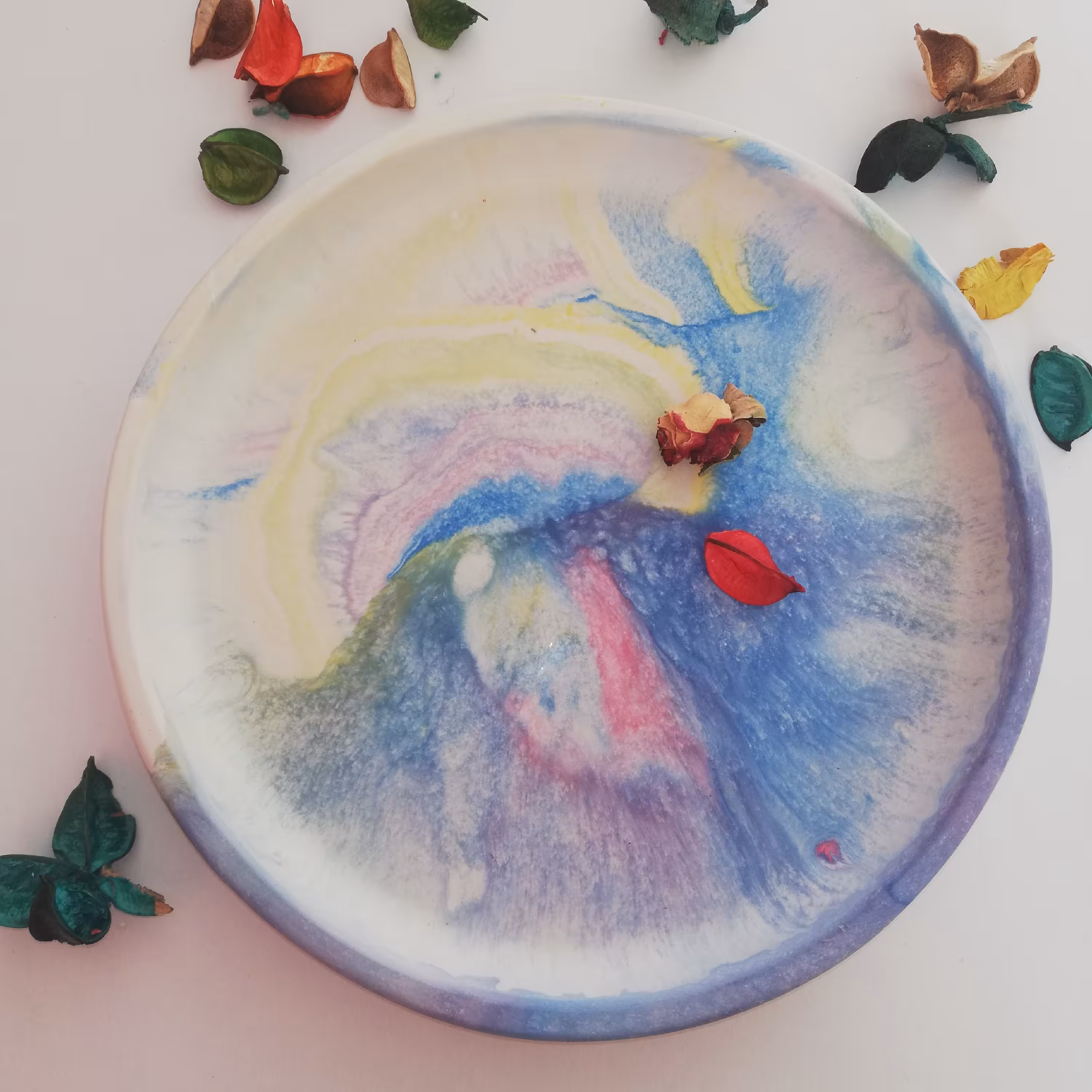 سینی بتنی ضد آب مدل ابر وبادی