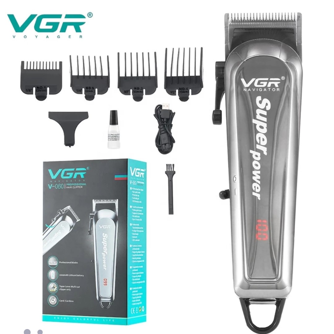 ماشین اصلاح موی سر و صورت وی جی ار مدل V-060