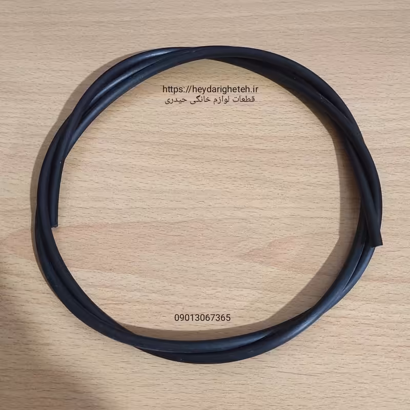 شیلنگ کولر آبی  ( 1 متری ) مشکی