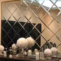 آینه دکوراتیو طرح لوزی 1