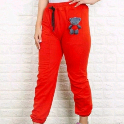 شلوار زنانه اسلش جیب خرسی