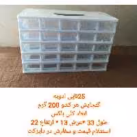 25تایی ادویه 200گرمی سفید قنادپلاست