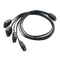 قیمت و خرید هاب 4 پورت نورپردازی ARGB سیلوراستون مدل SST-CPL03 | یاس ارتباط