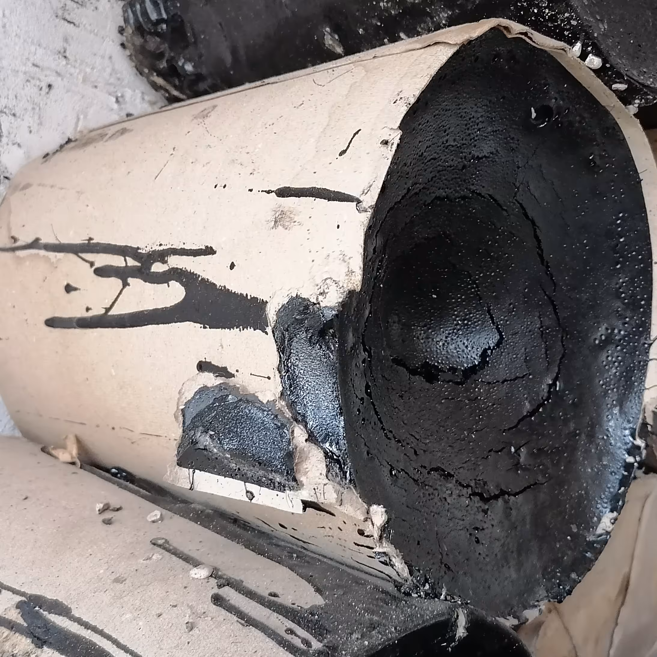 قیر سفت کارتونی 10 کیلویی