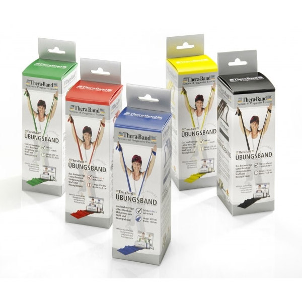 کش ورزشی Thera Band exercise band zipper bag green