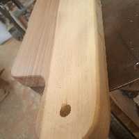 تخته گوشت تخته سبزی  گردو قطر 4 طول 59 عرض 23