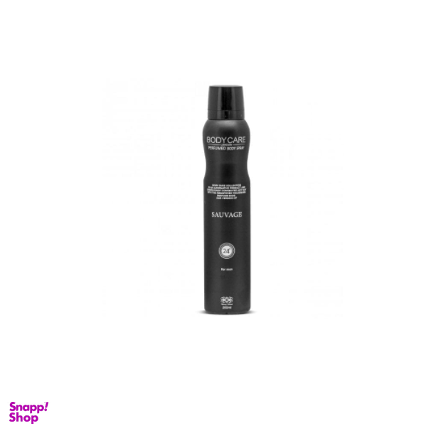 اسپری بدن بادی کر (Body Care) مدل Sauvage حجم 200 میلی لیتر