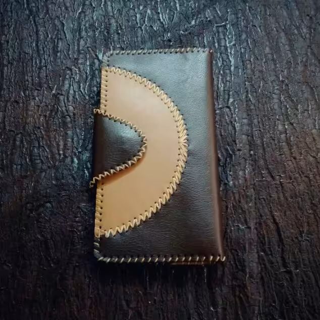 کیف پول چرم دستدوز کد32 20