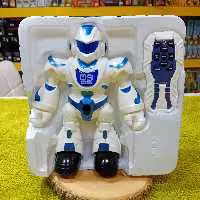 اسباب بازی ربات کنترلی باتری خور موزیکال چراغ دار حرکتی