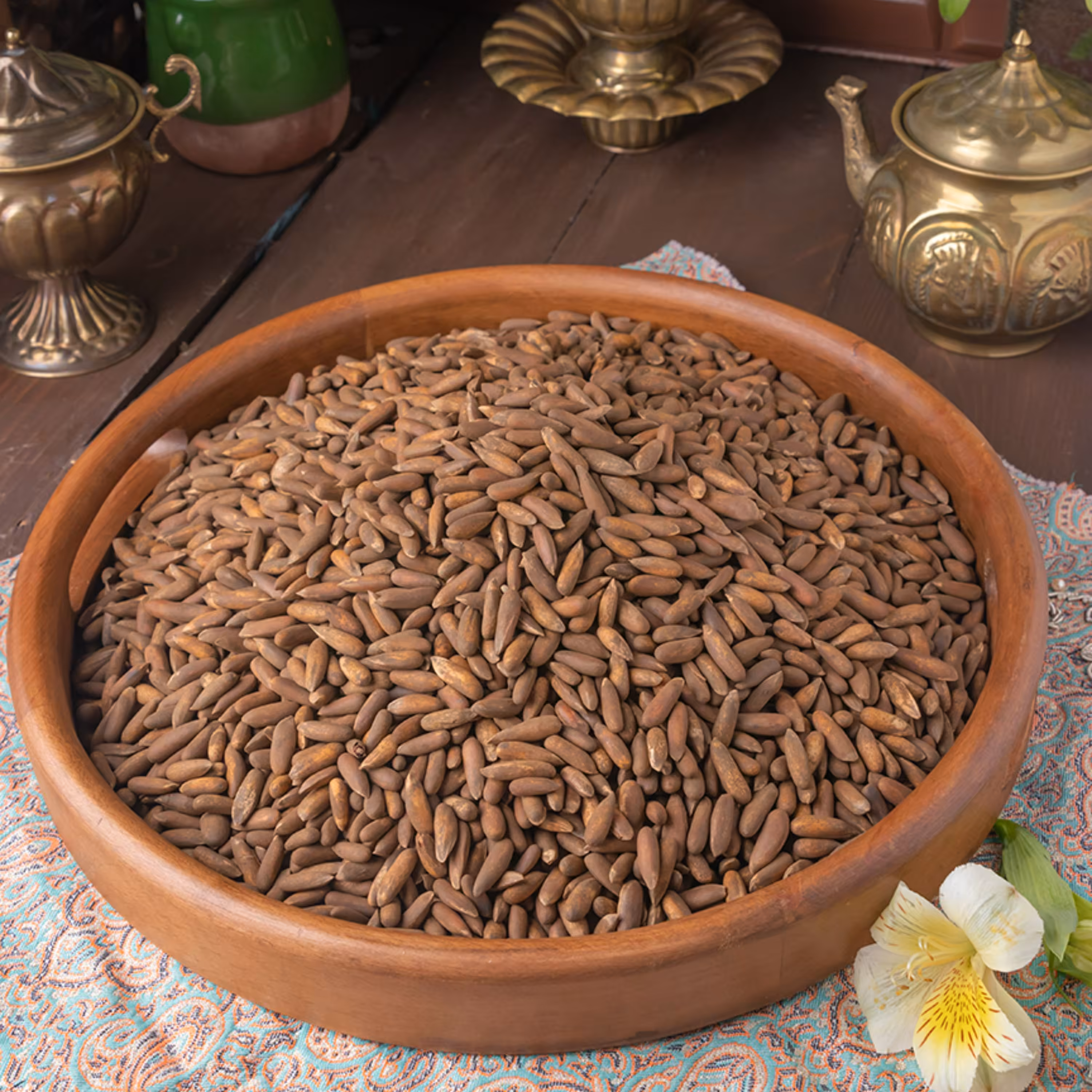 چلغوز با پوست 500 گرم (5 درصد خراب دارد)