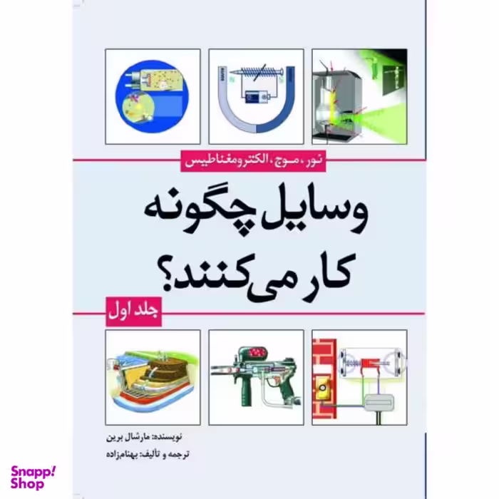 کتاب وسایل چگونه کار می کنند؟ اثر مارشال برین نشر سبزان جلد 1