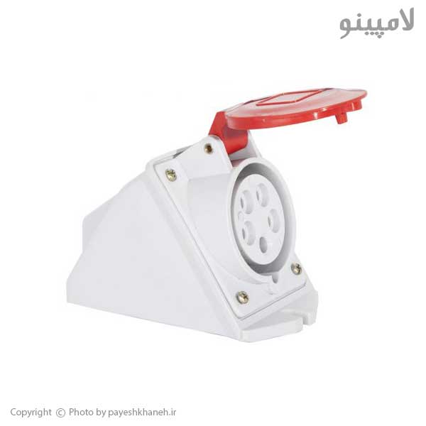 سوکت مادگی صنعتی 5 شاخه 32A ثابت پارت الکتریک