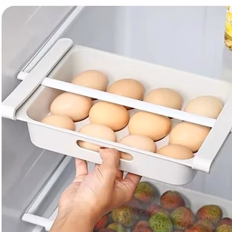 شلف تخم مرغ یخچالی جهت نظم دادن و فضا دادن به یخچال