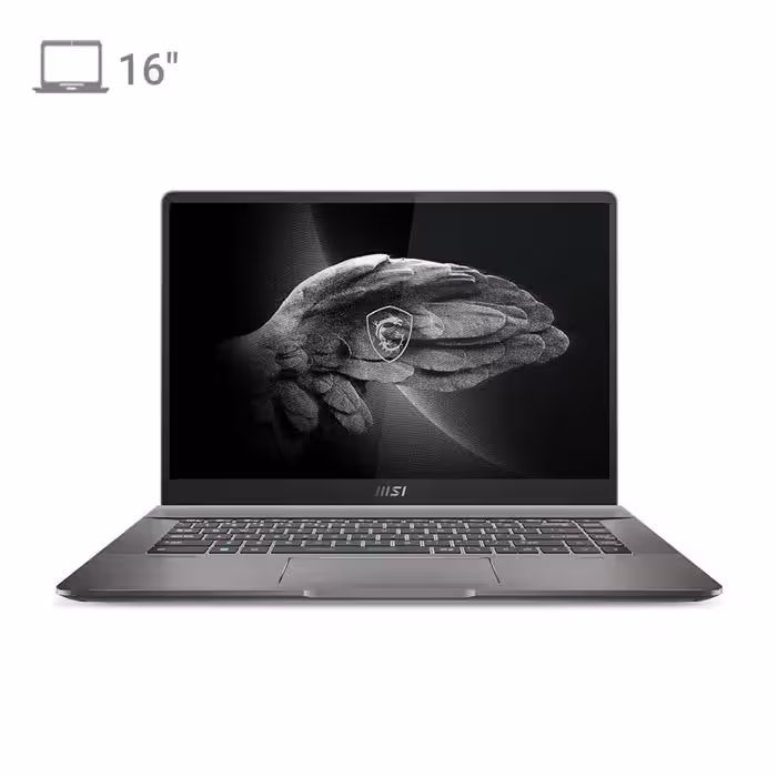 لپ تاپ 16 اینچ ام اس آی مدل CREATOR Z16 A12UETپردازنده i7 12700H رم 32GB حافظه 1TB SSD گرافیک QHD 6GB RTX 3050