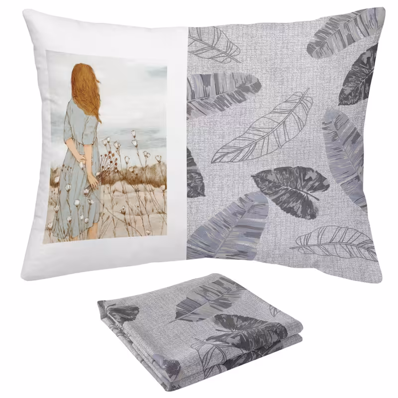 سرویس ملحفه مدل کشدار کدA91 یک نفره 2 تکه