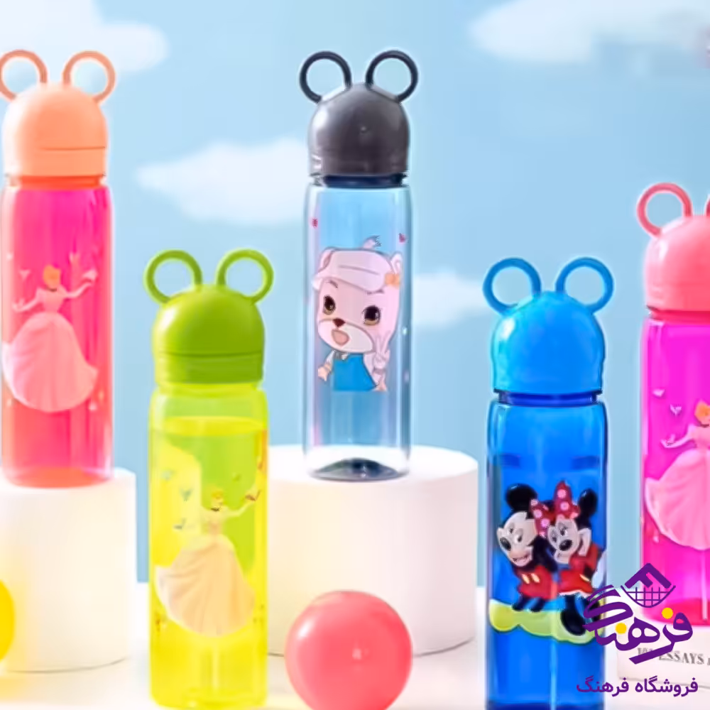 قمقمه موشی چاپدار درب پیچی مانیسام 118