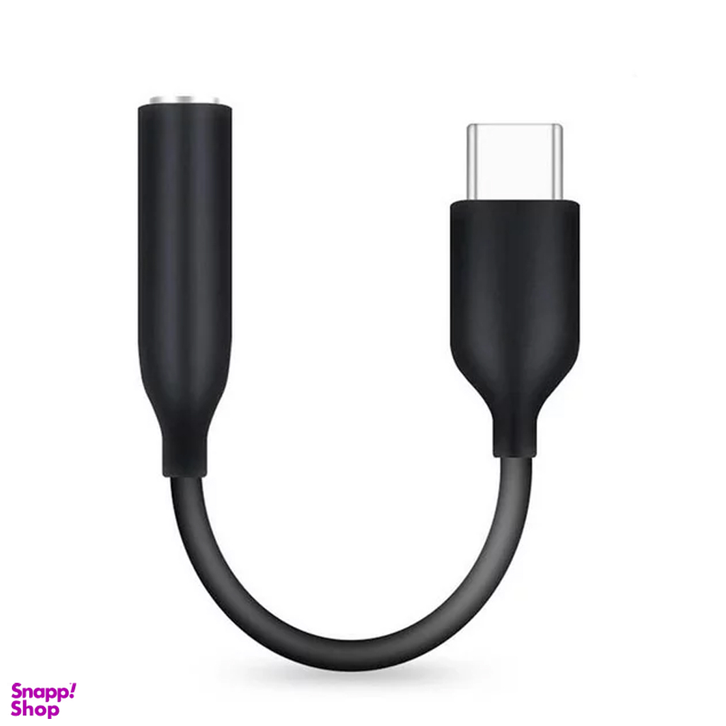 کابل تبدیل USB-C به جک 3.5 میلی متری مدل T15991 طول 19 سانتی متر