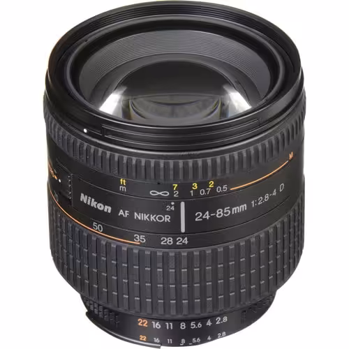 لنز نیکون Nikon AF Zoom-NIKKOR 24-85mm f/2.8-4D IF % - اگزیف