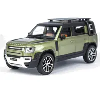 ماکت فلزی ماشین لندرور دیفندر LANDROVER DEFENDER،مقیاس 1-24،موجود در 3 رنگ