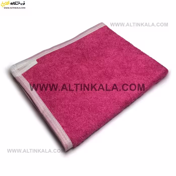 حوله بامبو آشپزخانه سایز 35×45 رنگ سرخابی