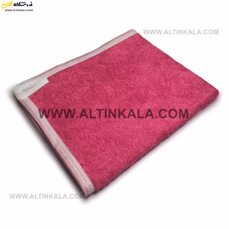 حوله بامبو آشپزخانه سایز 35×45 رنگ سرخابی