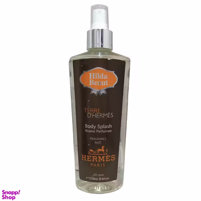 بادی اسپلش هیلدا بیوت (Hilda Beaut) مدل TERRE D`HERMES حجم 250 میلی‌لیتر