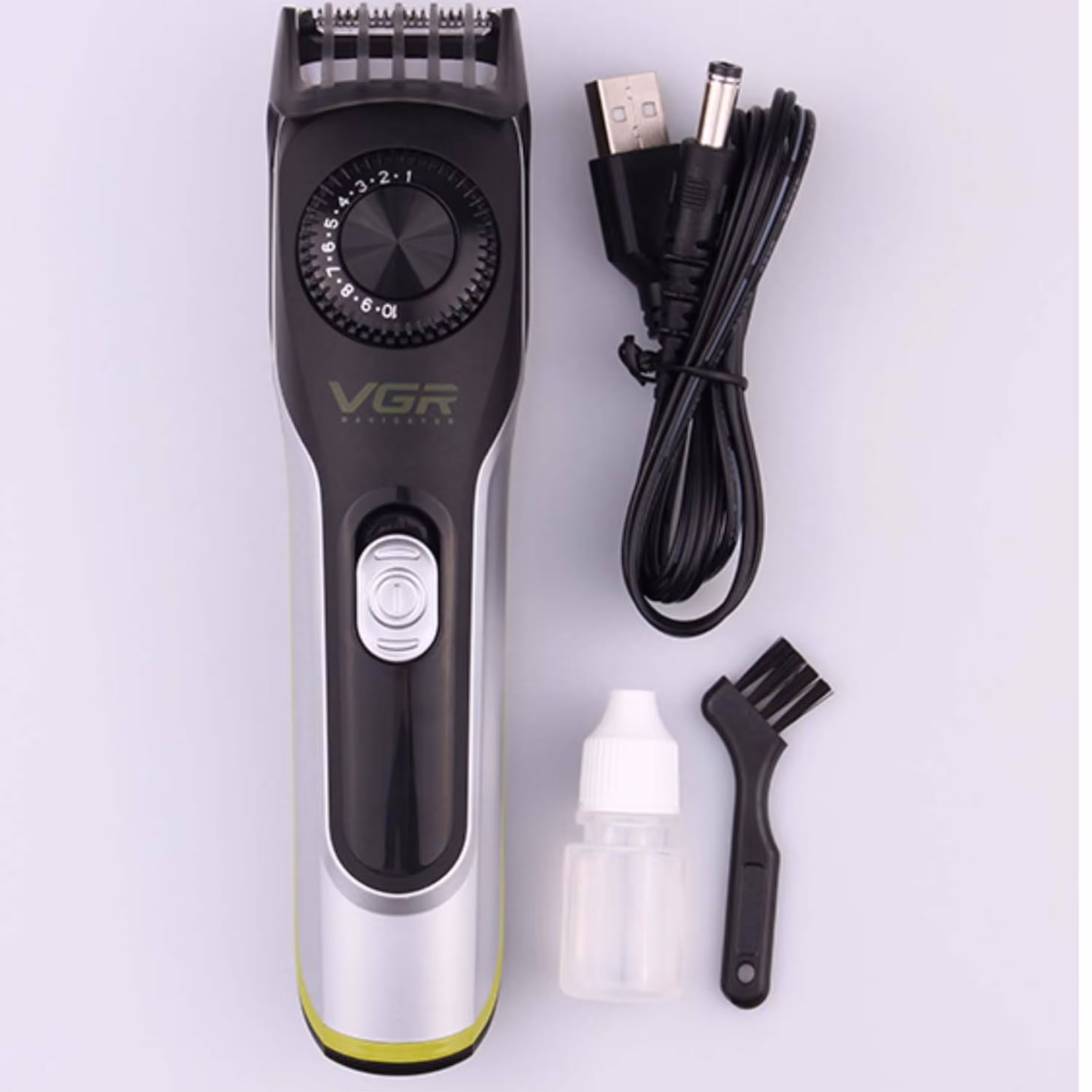 ماشین اصلاح موی صورت و بدن وی جی ار مدل V-028    تکنولوژی اصلاح  برش مستقیم