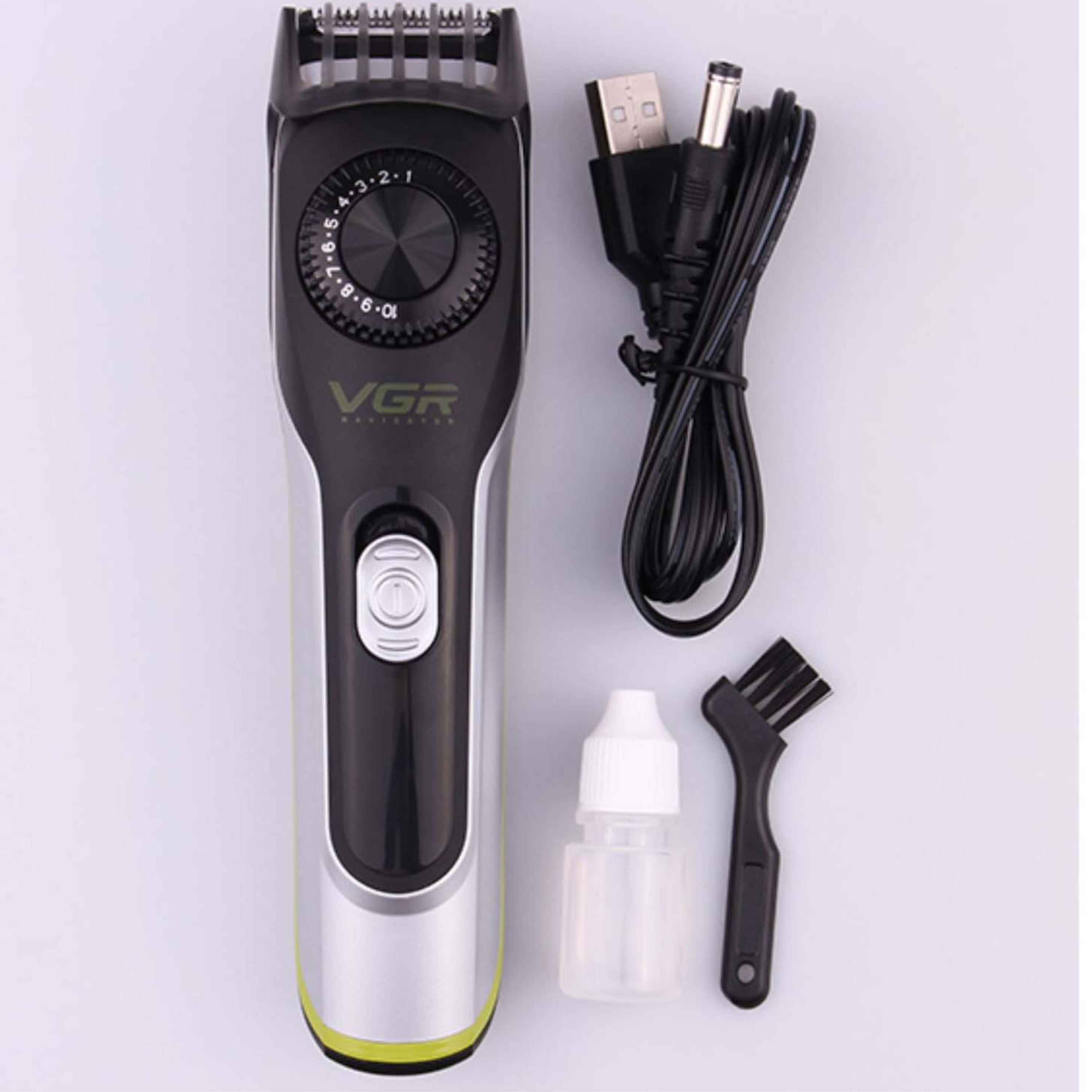 ماشین اصلاح موی صورت و بدن وی جی ار مدل V-028 تکنولوژی اصلاح برش مستقیم