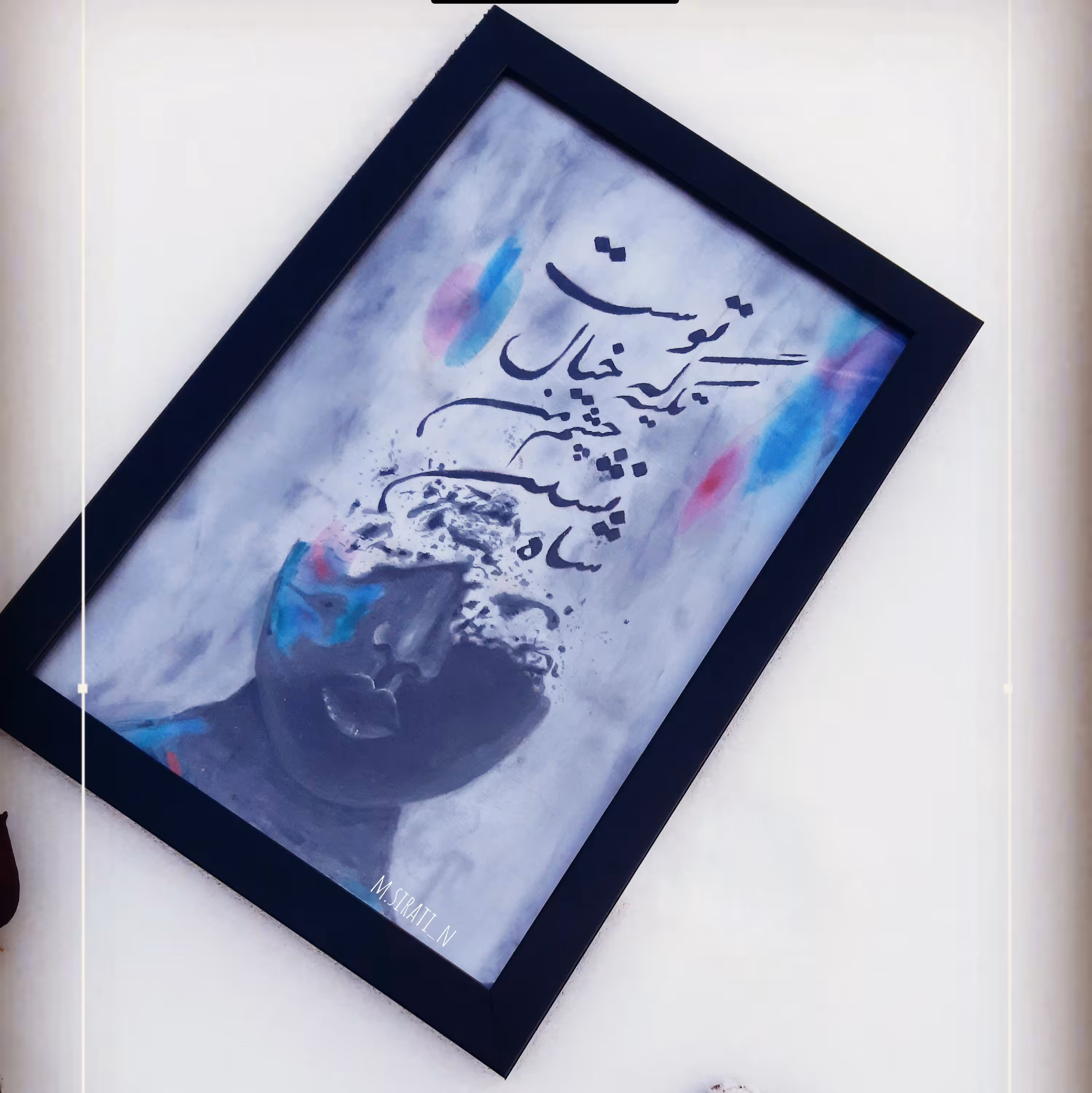 تابلو نقاشی با اکرلیک