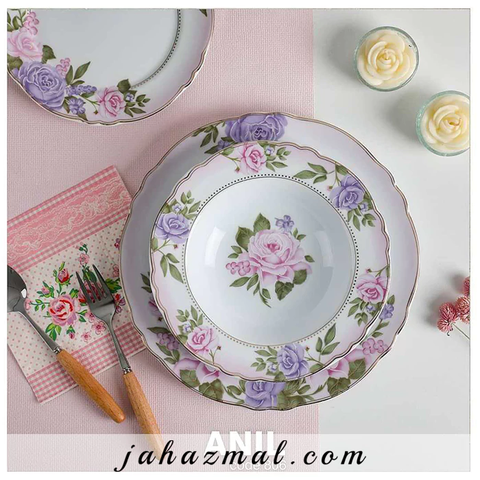 سرویس چینی پردیس طرح آنیل 30 پارچه کد 806