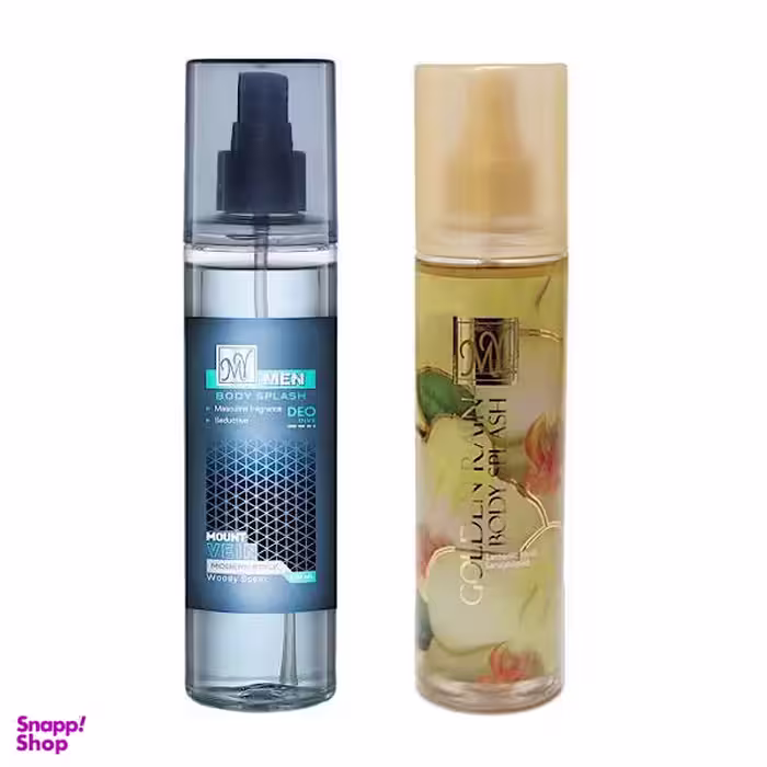 بادی‌ اسپلش مای مدل Mont Vein حجم ۲۲۰ میلی لیتر و Golden Rain حجم 200 میلی لیتر مجموعه ۲ عددی