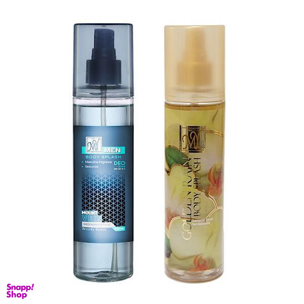 بادی اسپلش مای مدل Mont Vein حجم ۲۲۰ میلی لیتر و Golden Rain حجم 200 میلی لیتر مجموعه ۲ عددی