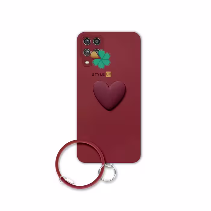 قاب گوشی سامسونگ Samsung A22 4G مدل قلبی النگویی