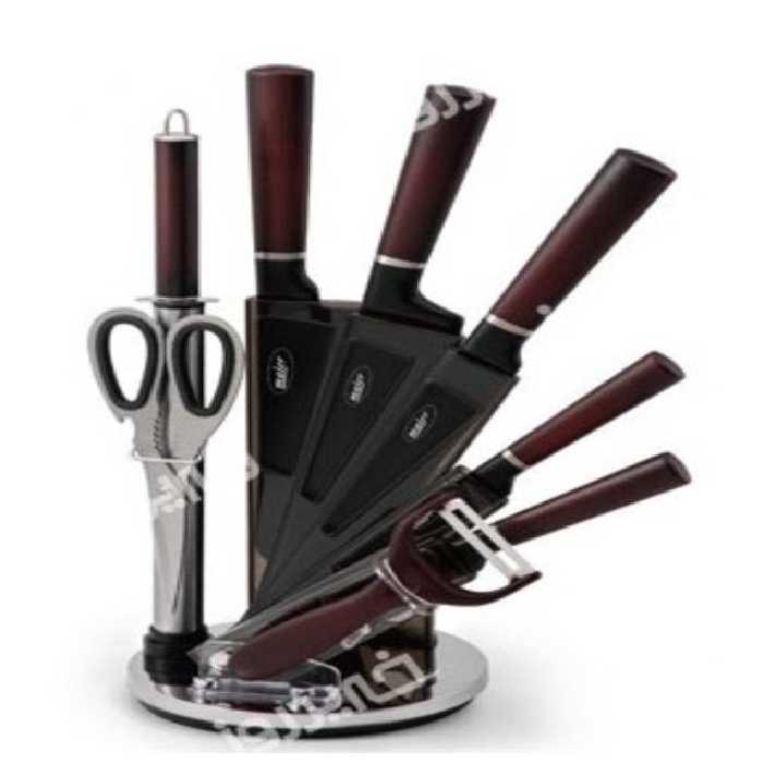 سرویس چاقوی آشپزخانه 9 پارچه مایر مدل MR_53