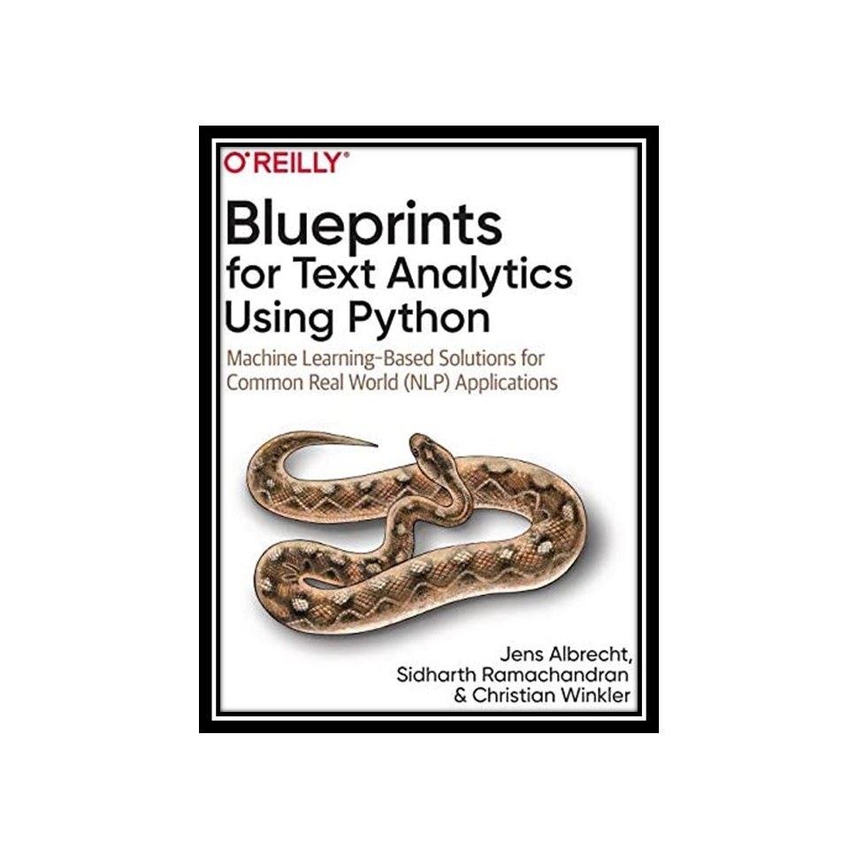 کتاب Blueprints for Text Analytics Using Python