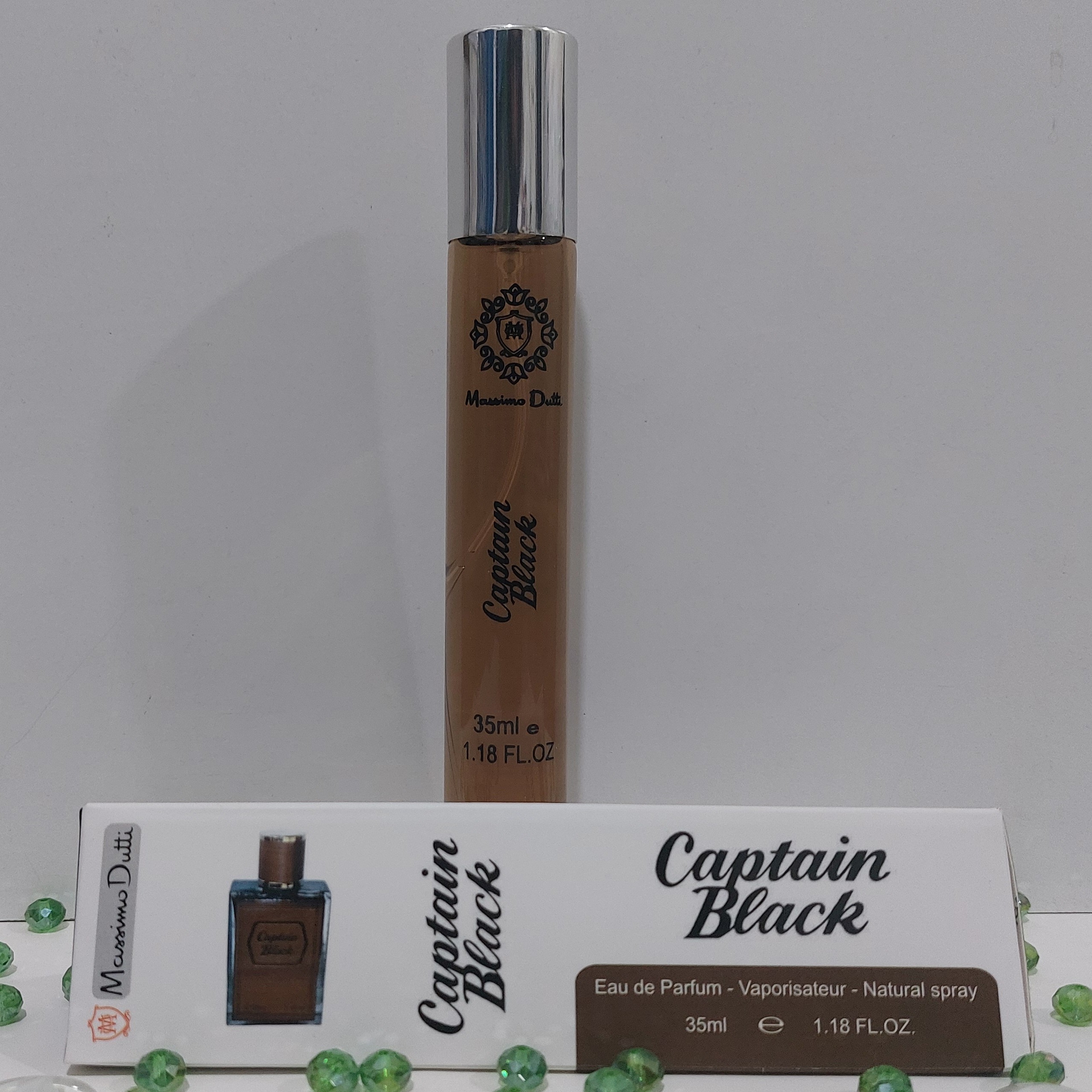 عطر ادکلن کاپیتان بلک مردانه مهزیار (35 میل ماسیمودوتی)
