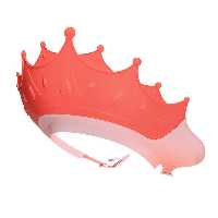 کلاه حمام سیلیکونی نوزاد طرح تاج