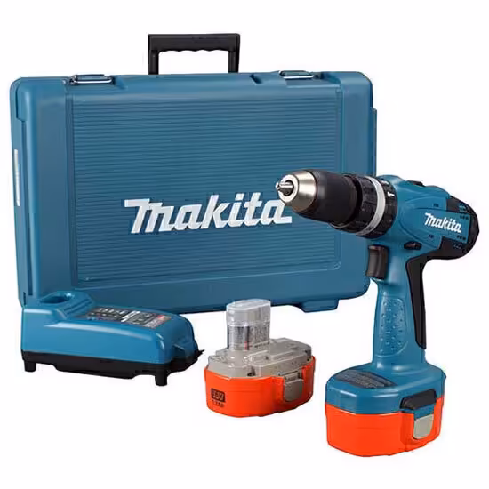 دریل پیچ گوشتی چکشی شارژی ماکیتا مدل 8391DWPE