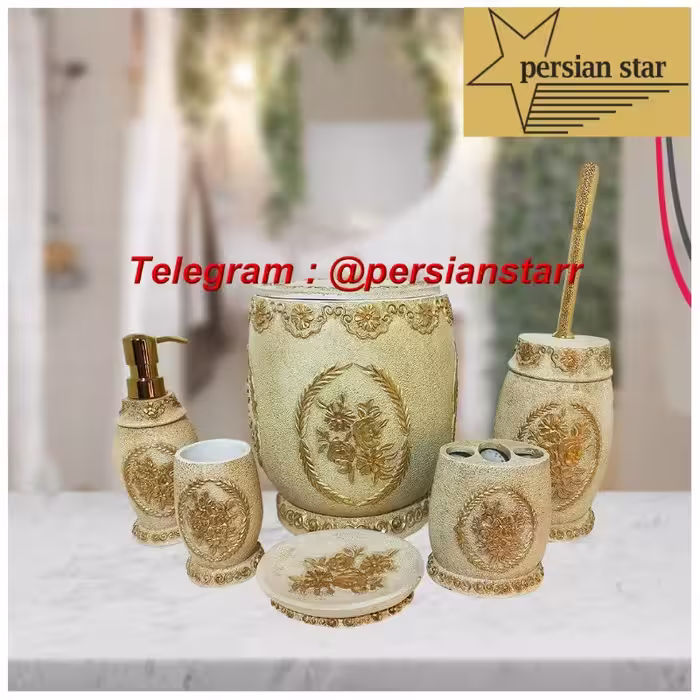 سرویس بهداشتی 6پارچه رزین گندم 
