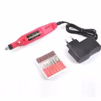 سوهان برقی اورجینال دورنگ آبی و صورتی به همراه چند سری یدک 