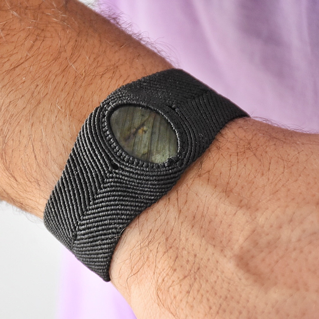 دستبند سنگ لابرادوریت