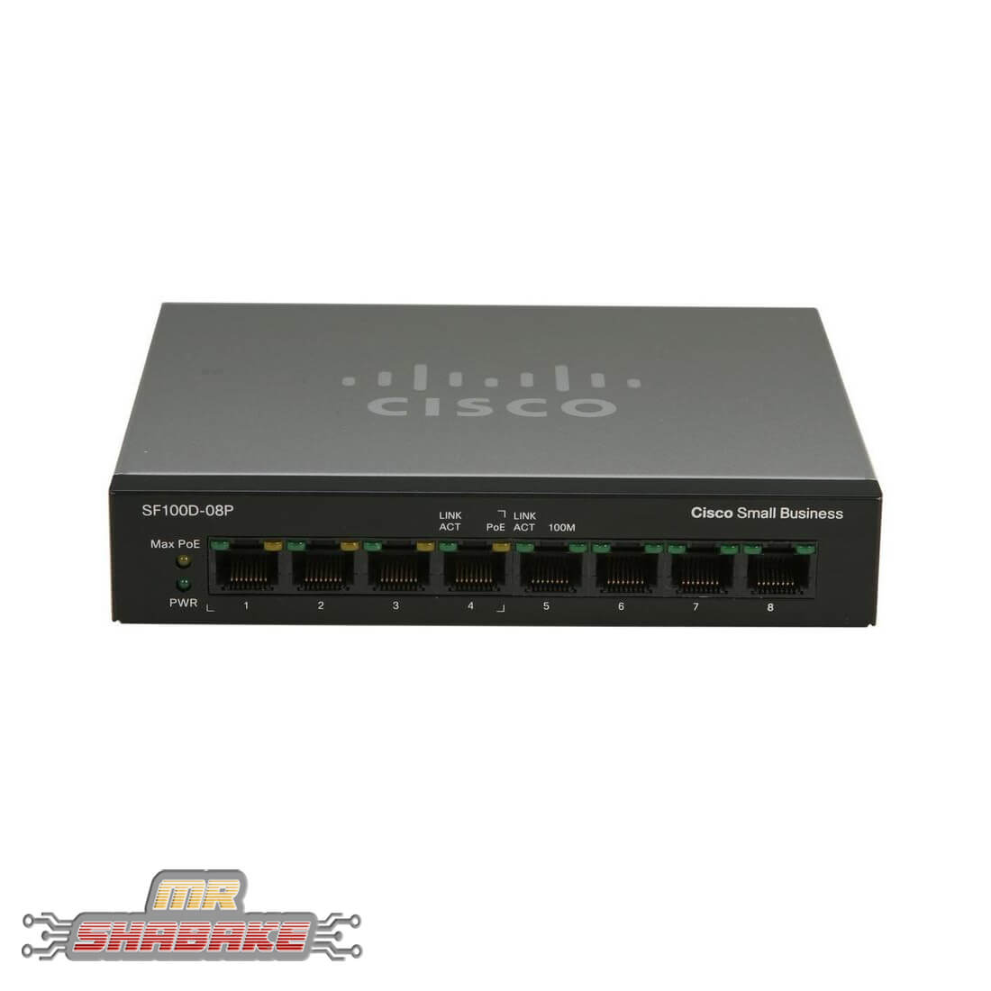قیمت و خرید سوئیچ سیسکو SF100D-08P | مسترشبکه