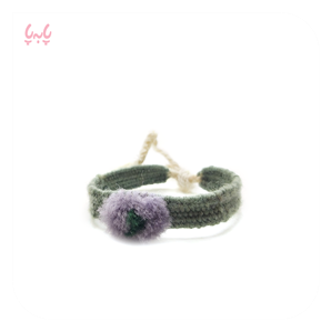 دستبند طرح قشقایی مدل تاج یاس