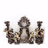 مجسمه ساعت وشمعدان (کد108)