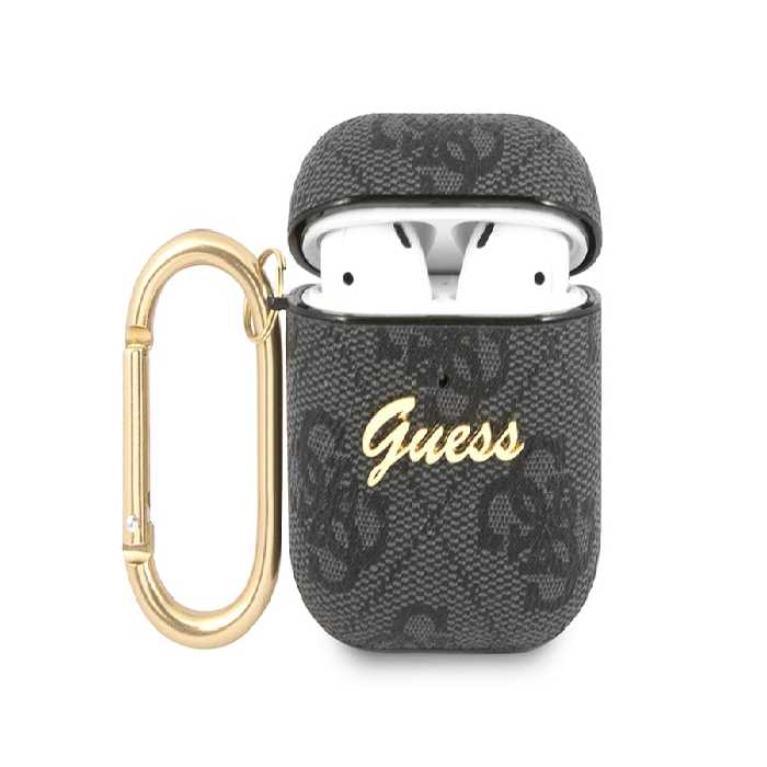 کاور محافظ چرمی طرحدار ایرپاد اپل CG Mobile Apple Airpods/Airpods 2 Guess Leather Case
