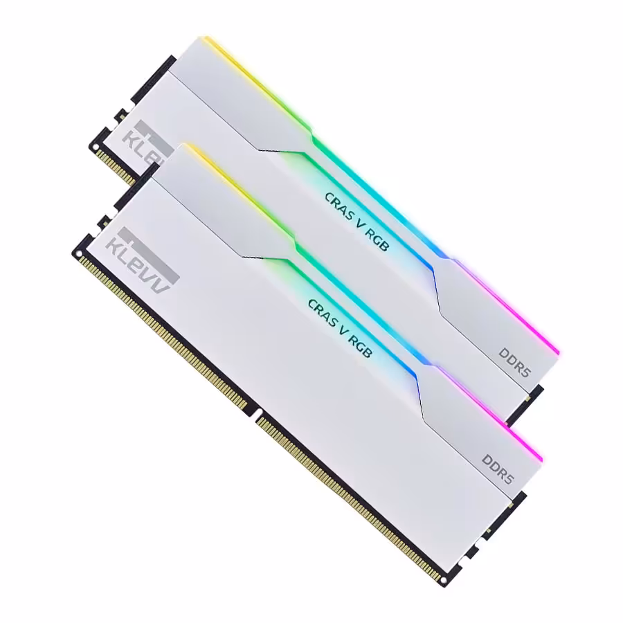 قیمت و خرید رم کلو مدل CRAS V White RGB 32GB Dual 6400MHz CL32 DDR5 | یاس ارتباط