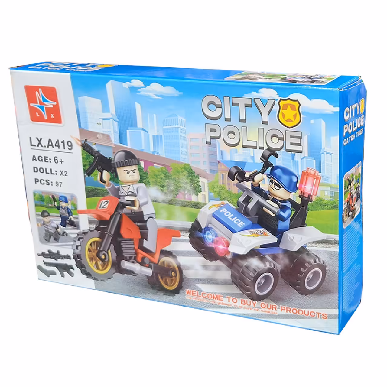ساختنی ال ایکس مدل City Police کد 419