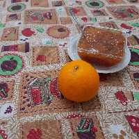 مارمالاد پرتقال با ژلاتین به وزن خالص 250 گرم تهیه شده توسط بنده صاحب غرفه خانه شیرینی 