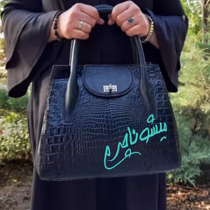 کیف اداری چرم گاوی دست دوز