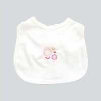 پیش بند نوزاد طرح قلب نیلی